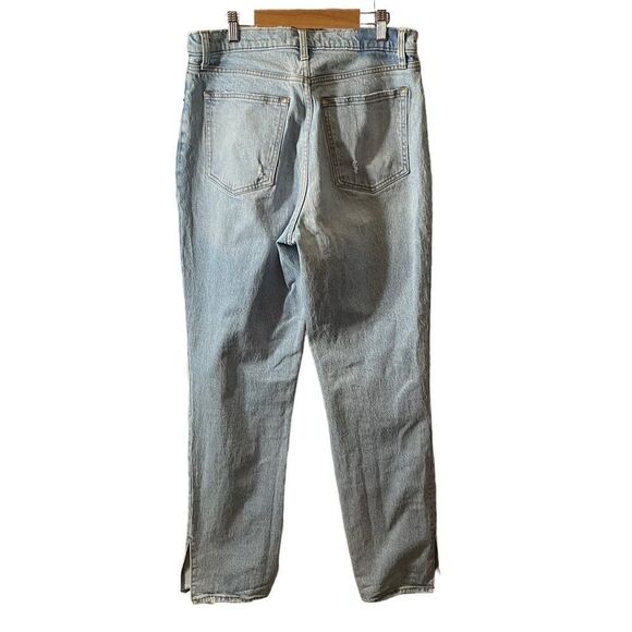 Madewell The Perfect Vintage Distressed Ripped Straight Jeans Size 28 - Picture 4 of 6